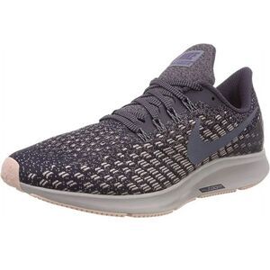 Nike Womens Size 9 Air Zoom Pegasus 35 942856-005 Gray/Peach Purple Running Shoe